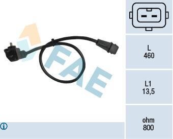 Датчик положения коленчатого вала FAE 79018