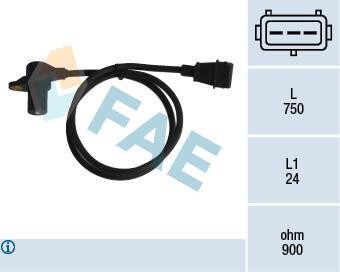 Датчик положения коленчатого вала FAE 79058