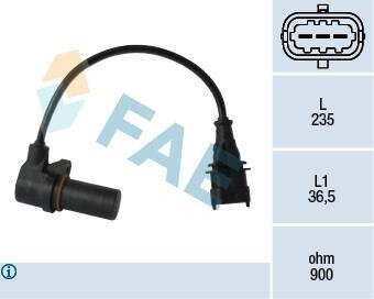 Датчик положения коленчатого вала FAE 79068