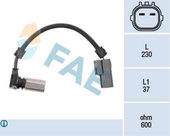 Датчик положения коленчатого вала FAE 79085