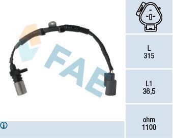 Датчик положения коленчатого вала FAE 79299