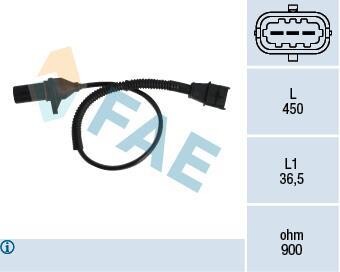 Датчик положения коленчатого вала FAE 79333