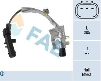 Датчик положения коленчатого вала FAE 79375