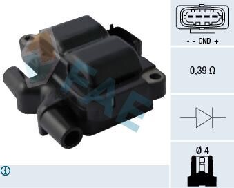 Катушка зажигания FAE 80293