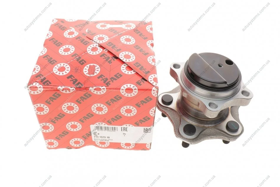 Підшипник маточини (задньої) Nissan Juke/Leaf/Qashqai/X-trail 1.6-2.0 dCi 07- FAG 713 1573 10 (фото 1)