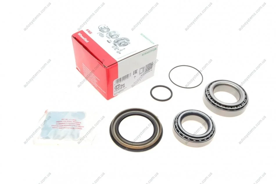 Підшипник маточини (передньої) Nissan Juke 1.6 DIG-T 10- FAG 713 6138 60 (фото 1)