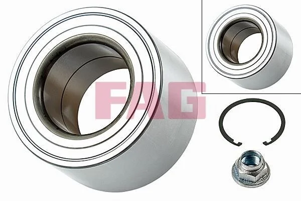 Подшипник ступицы колеса, комплект FAG 713 6158 30 (фото 1)