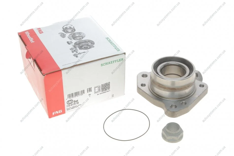 Підшипник маточини (задньої) Honda CR-V 2.0 16 4WD 95-02 FAG 713 6178 20 (фото 1)
