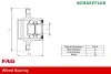 Підшипник маточини (задньої) Hyundai Accent 1.3/1.5 CRDi 00-05 FAG 713 6194 60 (фото 11)
