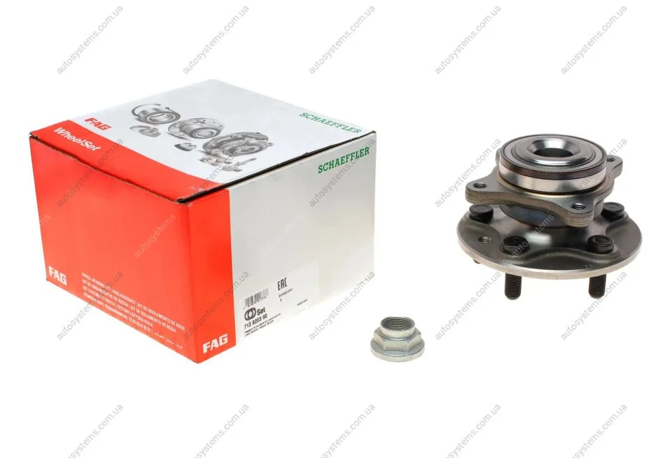 Підшипник маточини (передньої) Land Rover Discovery III 04-09/Range Rover Sport 05-09 FAG 713 6203 90 (фото 1)