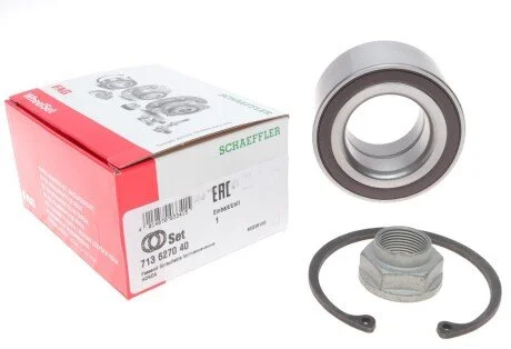 Підшипник маточини (передньої) Honda Civic 1.4-2.2i 05- (+ABS) FAG 713 6270 40