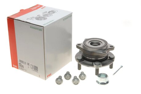 Підшипник маточини (передньої) Nissan Qashqai/X-Trail 1.2-2.5 dCi/DIG-T 13- (+ABS) FAG 713 6332 00