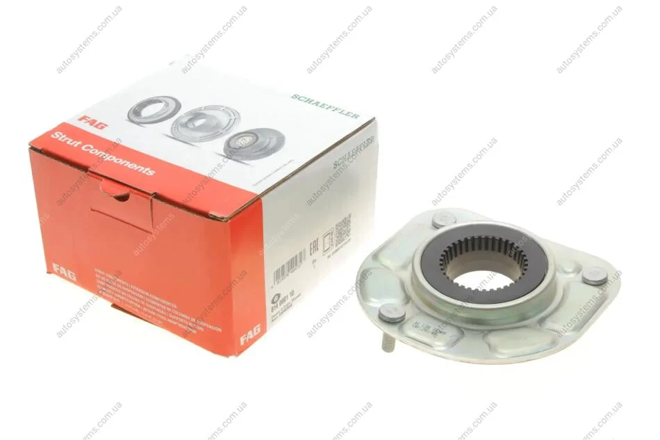 Подушка амортизатора (переднього) Volvo C70/S60/S80/XC70/XC90 97- (верхня) FAG 814 0001 10 (фото 1)