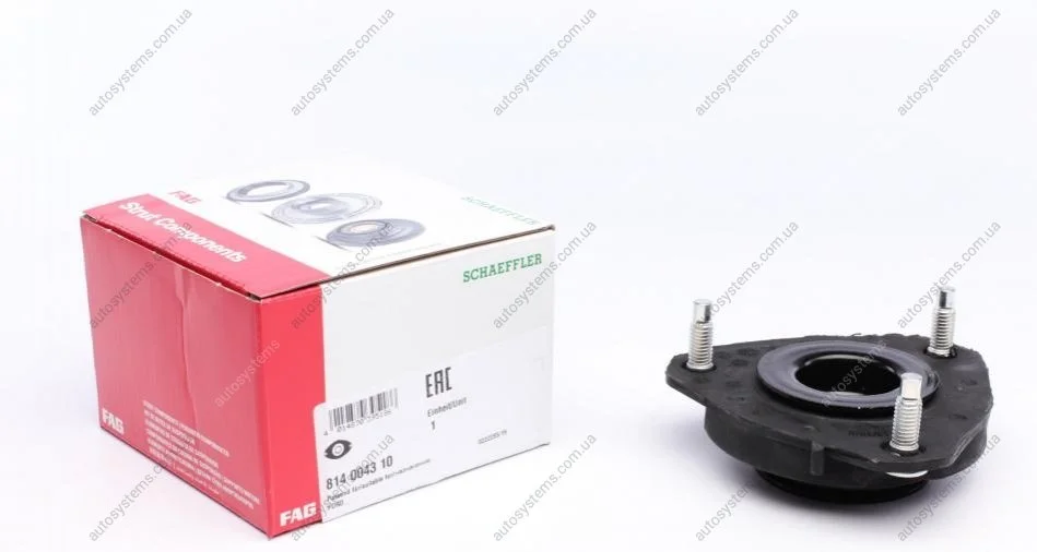 Подушка амортизатора (переднього) Ford Connect 02-13 FAG 814 0043 10 (фото 1)