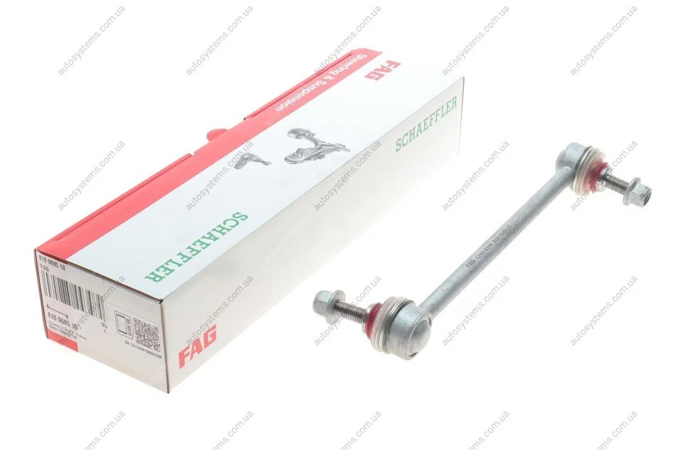 Тяга стабилизатора (переднего) Tesla Model S 14- (L=229mm) FAG 818 0685 10 (фото 1)