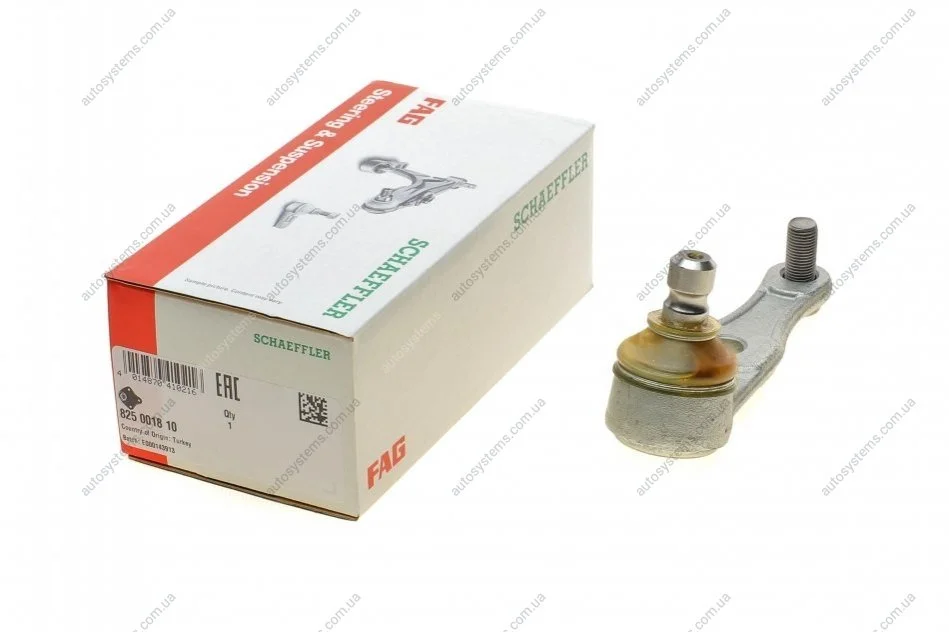 Опора кульова (передня/знизу) Mazda 323/MX-3 1.3-1.8 16V 89-96 FAG 825 0018 10 (фото 1)