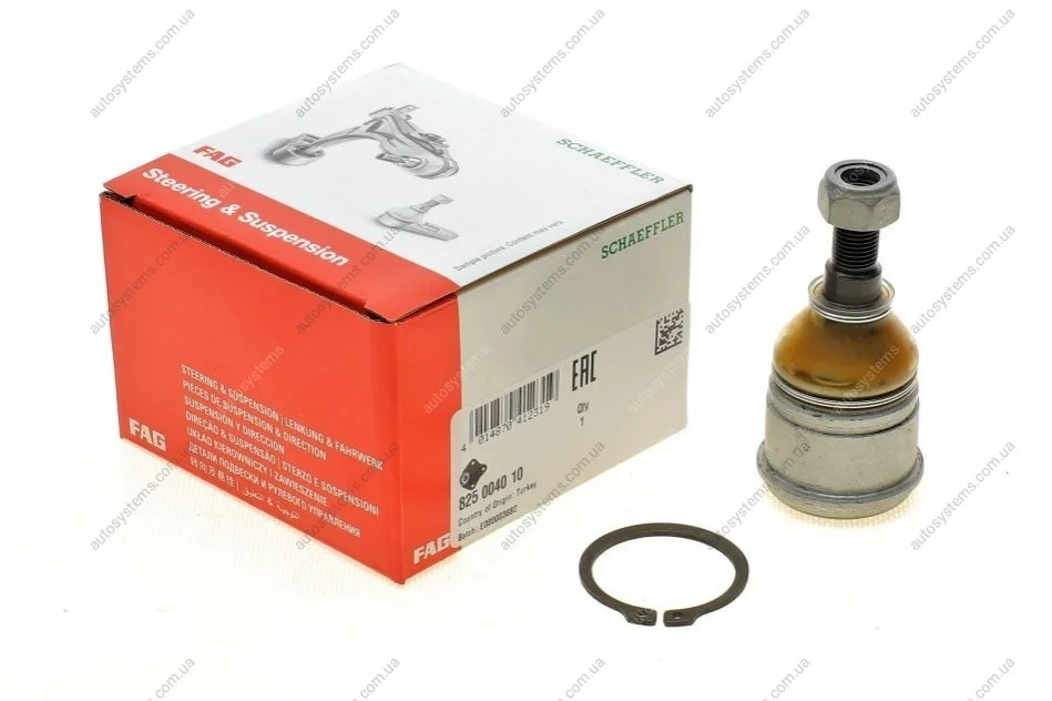 Опора кульова (передня/знизу) Honda Accord/Civic 1.3-2.0 83-95 FAG 825 0040 10 (фото 1)
