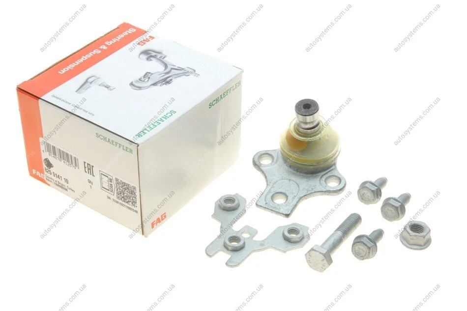 Опора кульова (передня/знизу/ззовні) VW Golf/Jetta -92 FAG 825 0141 10 (фото 1)