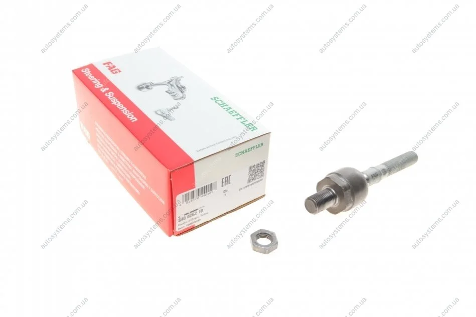 Тяга рульова Volvo S60/S80/V70/XC70/XC90 97-10 (L=112mm) FAG 840 0262 10 (фото 1)