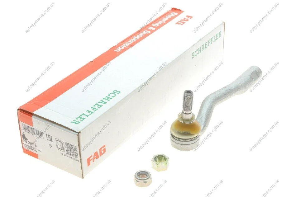 Наконечник тяги рульової (L) Toyota Avensis 97-03 FAG 840 0601 10 (фото 1)