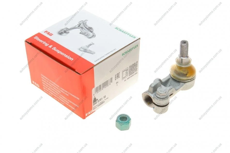Наконечник тяги рульової (R) Land Rover Freelander 98-06 FAG 840 0701 10 (фото 1)