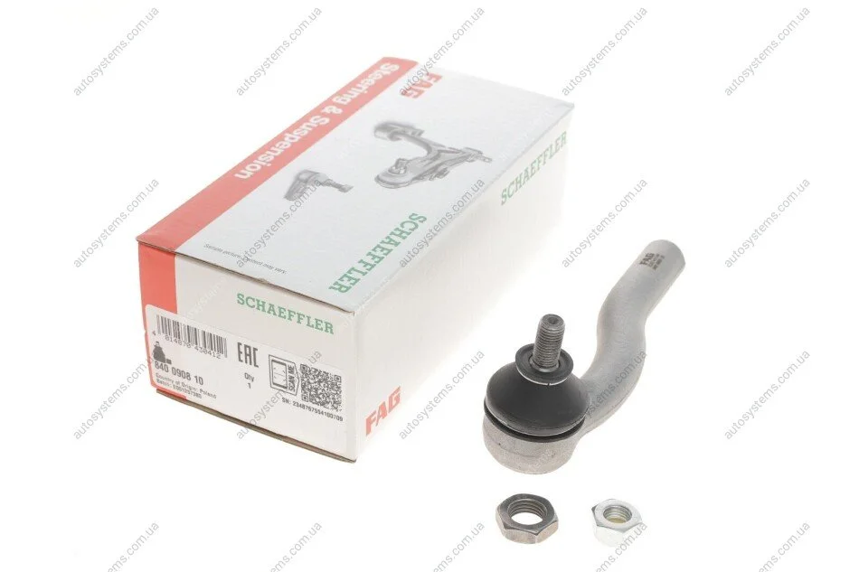 Наконечник тяги рульової (L) Fiat Doblo 01- FAG 840 0908 10 (фото 1)