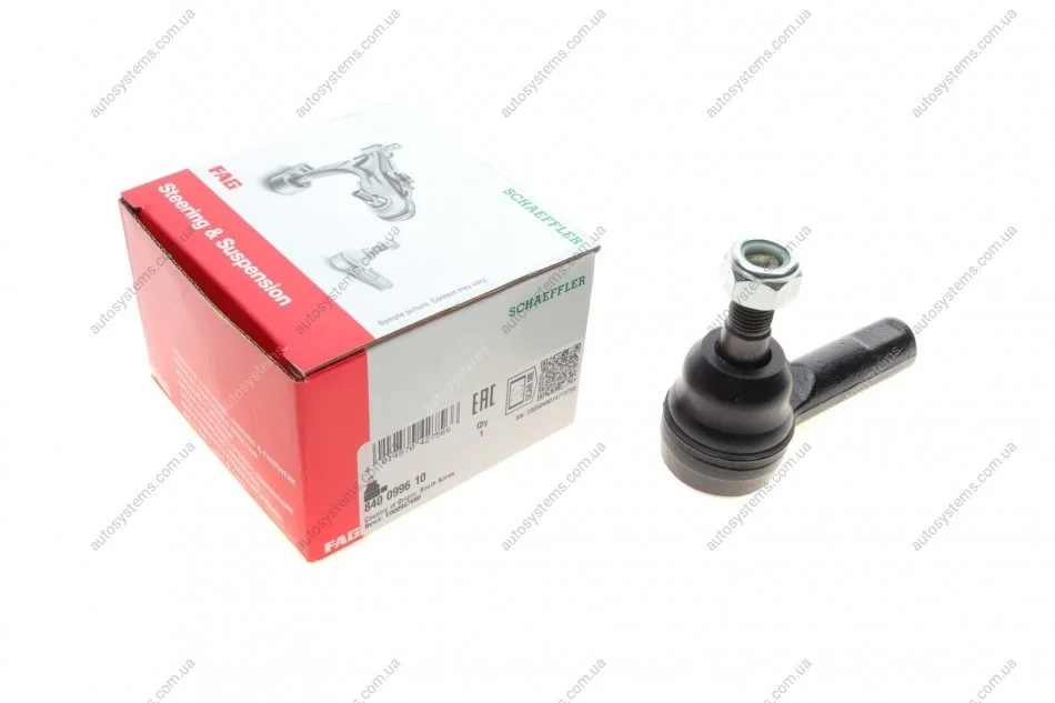 Наконечник тяги рульової Nissan X-Trail 01-13/Pathfinder II 97-04/Pick Up 98-05 FAG 840 0996 10 (фото 1)