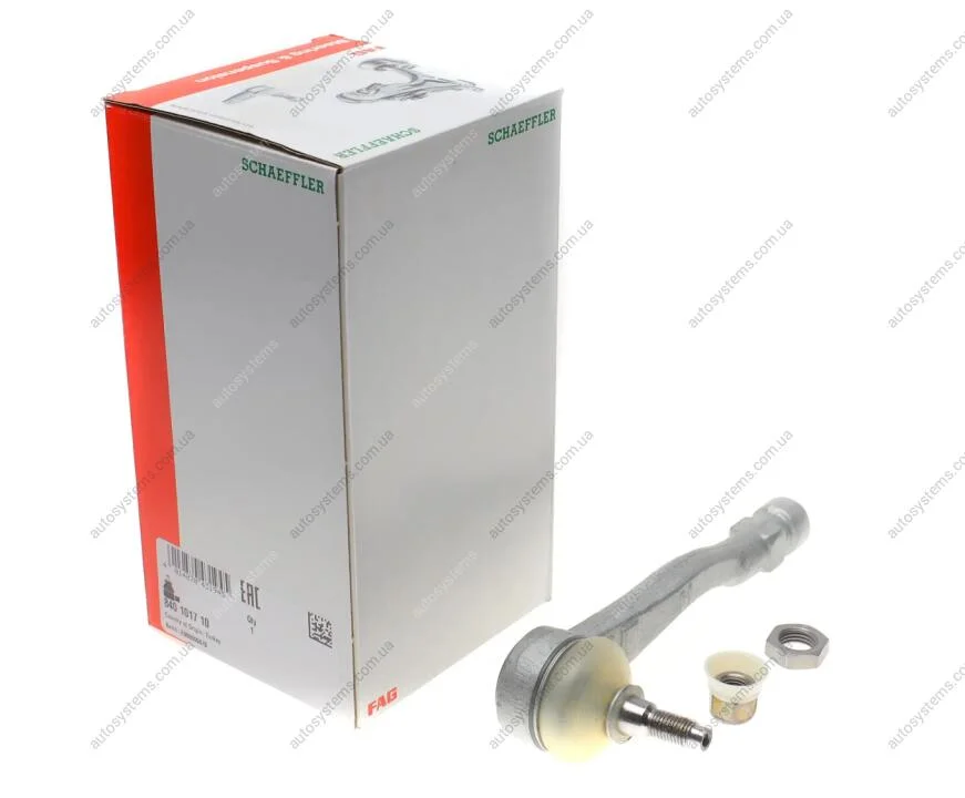 Наконечник тяги рульової (L) Citroen Berlingo 1.6/1.6HDI 08- FAG 840 1017 10 (фото 1)