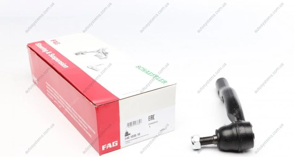 Наконечник тяги рульової (L) Toyota Camry 01-06 FAG 840 1035 10 (фото 1)