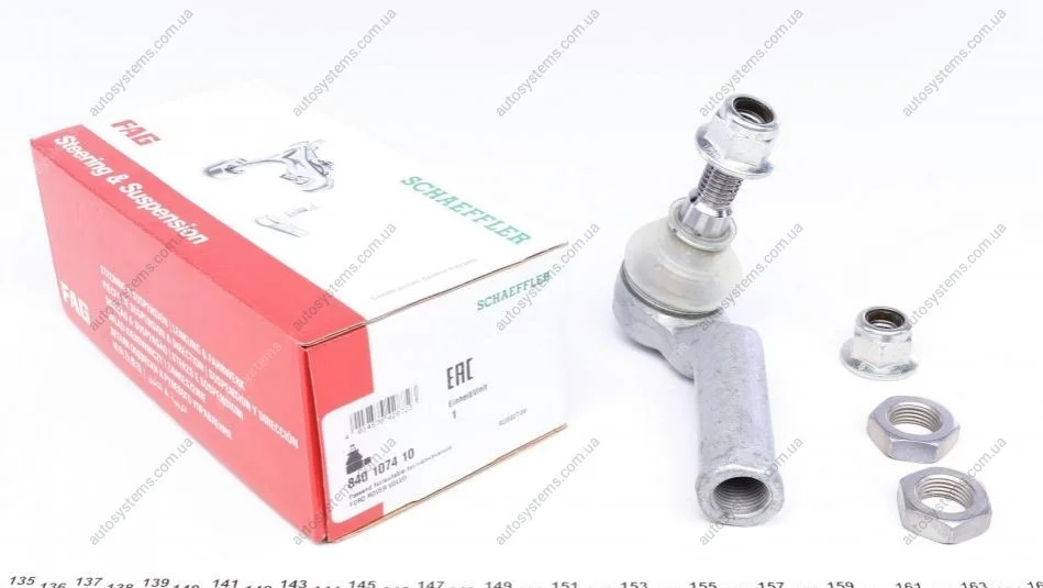 Наконечник тяги рульової (L) Ford Mondeo IV 1.6-2.5 07-/Land Rover Freelander 2, 06- FAG 840 1074 10 (фото 1)