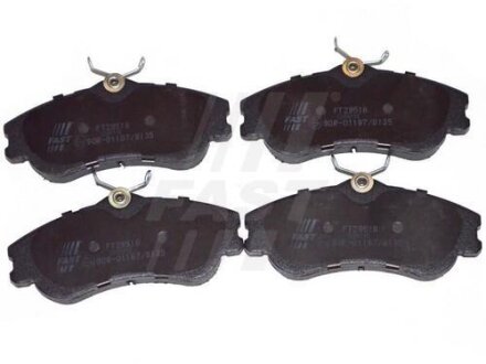 Тормозные колодки дисковые, комплект FAST FT29516