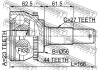 Шарнир равных угловых скоростей (ШРУС) FEBEST 0210-V10A44 (фото 2)