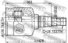 Шарнир равных угловых скоростей (ШРУС) FEBEST 0211-J1016RH (фото 2)