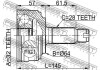 Шарнир равных угловых скоростей (ШРУС) FEBEST 0310-033 (фото 2)