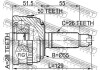 Шарнир равных угловых скоростей (ШРУС) FEBEST 0310-035A50 (фото 2)