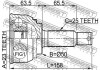 Шарнир равных угловых скоростей (ШРУС) FEBEST 0410-005 (фото 2)