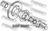 Маточина передня flange FEBEST 0482FK94WF (фото 3)