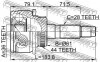Шрус зовнішній 36x61x28 FEBEST 0510BT50A44 (фото 3)