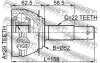 Шарнир равных угловых скоростей (ШРУС) FEBEST 1110-006 (фото 2)