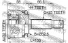 Шарнир равных угловых скоростей (ШРУС) FEBEST 1210-ACCA44 (фото 2)