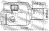 Шарнир равных угловых скоростей (ШРУС) FEBEST 1611-221FLH (фото 2)