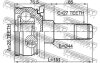 Шарнир равных угловых скоростей (ШРУС) FEBEST 1911-E70RR (фото 2)