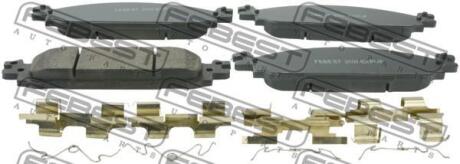 Тормозные колодки дисковые, комплект FEBEST 2101-EXPVF