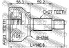 Шарнир равных угловых скоростей (ШРУС) FEBEST 2110-GE (фото 2)