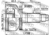 Шарнир равных угловых скоростей (ШРУС) FEBEST 2210-CARA54 (фото 2)