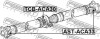 Хрестовина карданного валу 21x53 FEBEST ASTACA33 (фото 3)