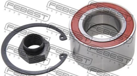 Подшипник передней ступицы колеса, комплект FEBEST DAC35680037-KIT