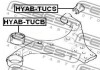 Сайлентблок переднего нижнего рычага, задний FEBEST HYAB-TUCS (фото 2)