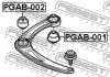 Сайлентблок переднего нижнего рычага передний FEBEST PGAB-002 (фото 2)