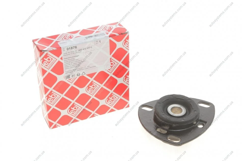 Подушка амортизатора (переднього) Audi 100/A6 90-96 FEBI BILSTEIN 01876 (фото 1)